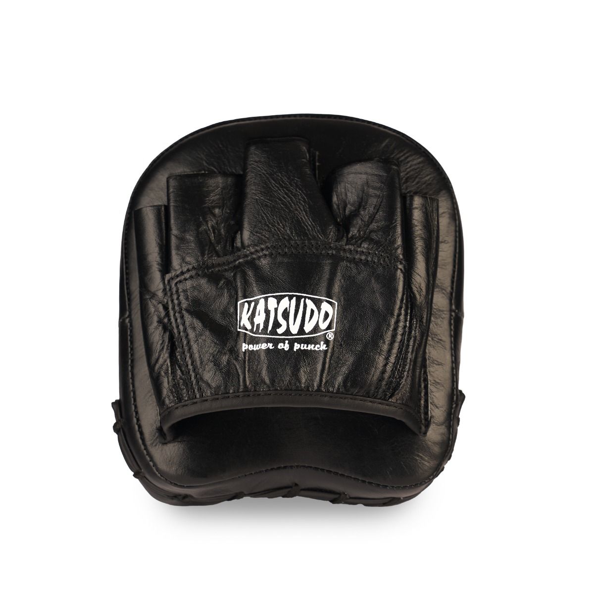 Katsudo Leather Boxing Pads Apple, Black
