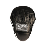 Katsudo Synthetic Leather Hook Boxing Pads, Black