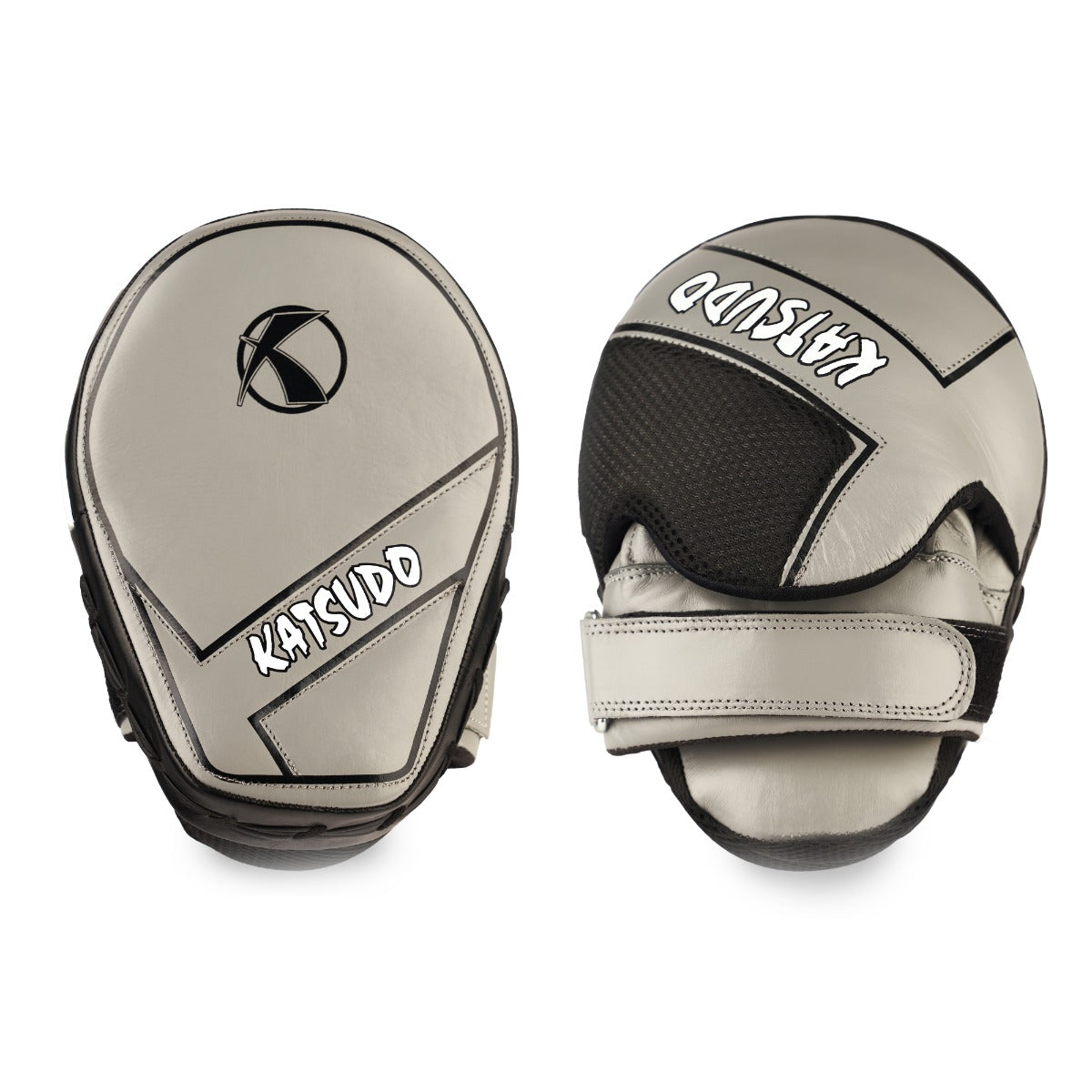 Katsudo Leather Boxing Pads Perfect, Black