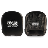Katsudo Leather Boxing Pads Apple, Black