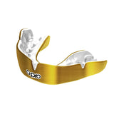Opro Instant Custom Fit Solids Mouthguard, Gold White