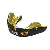 Opro Mouthguard Instant Custom Fit Aggression, Black/Gold