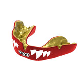 Opro Mouthguard Instant Custom Fit Jaws, Red Gold