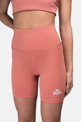 Lonsdale Women's Short Compression Shorts Ludwell, Terracotta