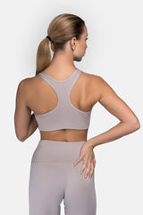 Lonsdale Wardour Sports Bra, Grey