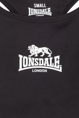 Lonsdale Wardour Sports Bra, Black