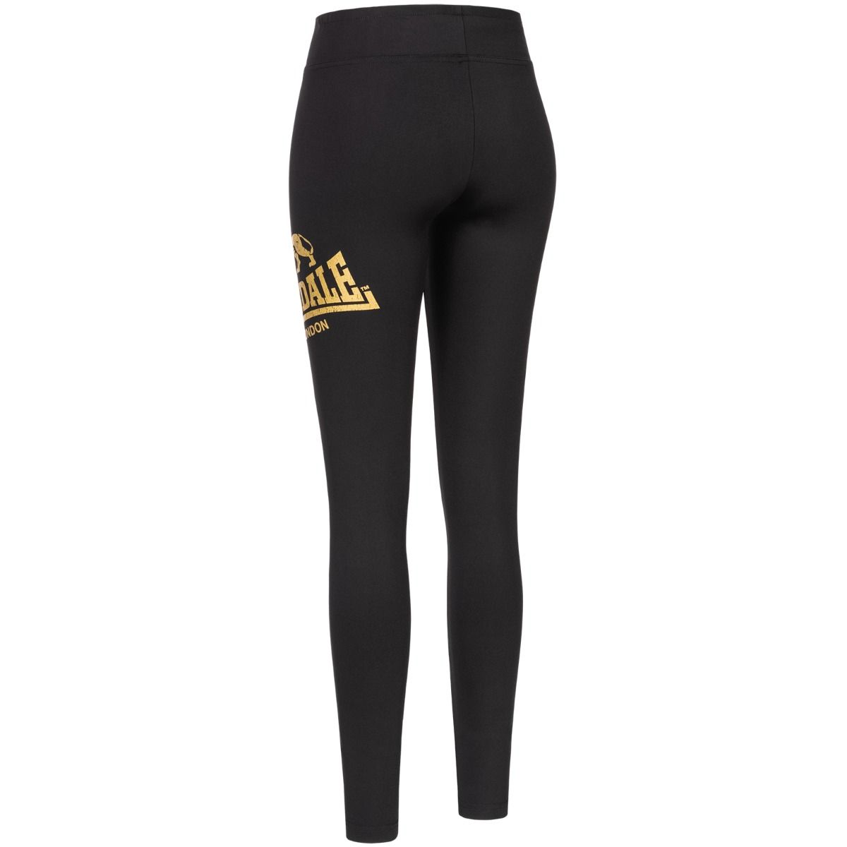 Lonsdale Women's Leggings Aglish, Black-Gold
