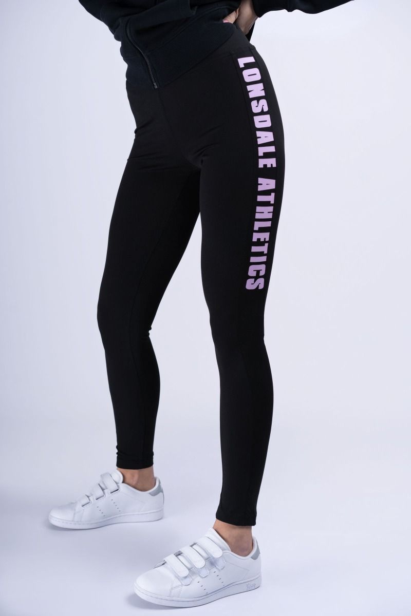 Lonsdale Women's Leggings Clashmore, Black