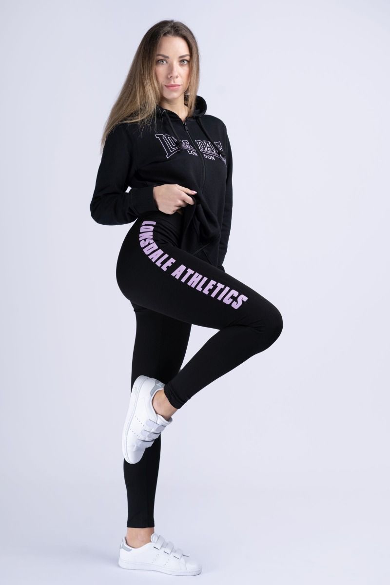 Lonsdale Women's Leggings Clashmore, Black