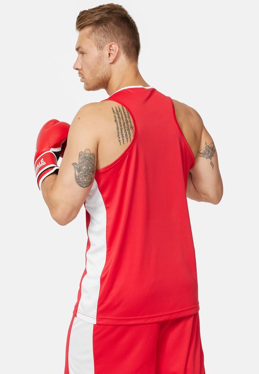 Lonsdale boxing tank top, red