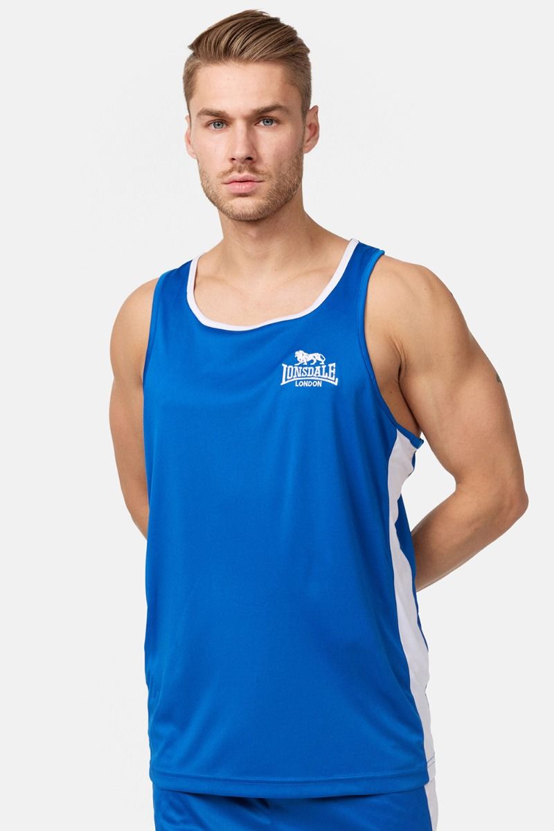 Lonsdale boxing tank top, blue