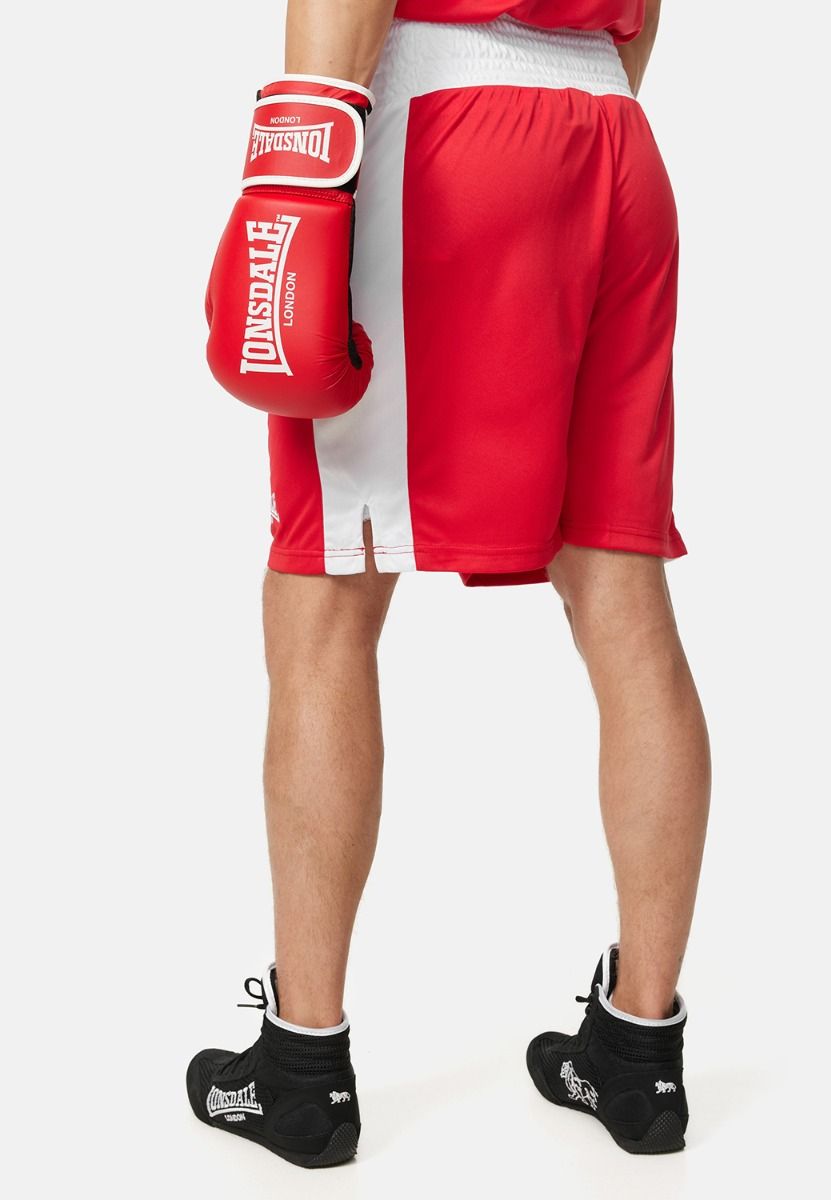 Lonsdale boxing shorts, red