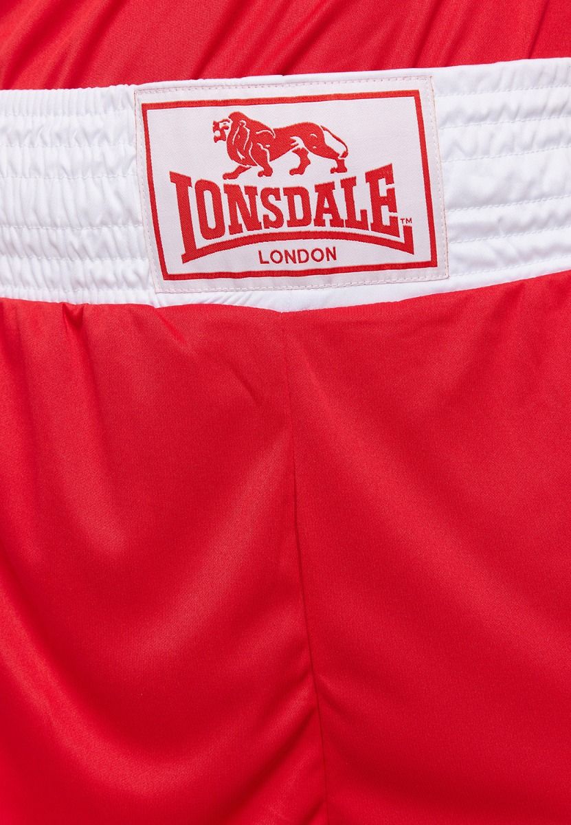 Lonsdale boxing shorts, red