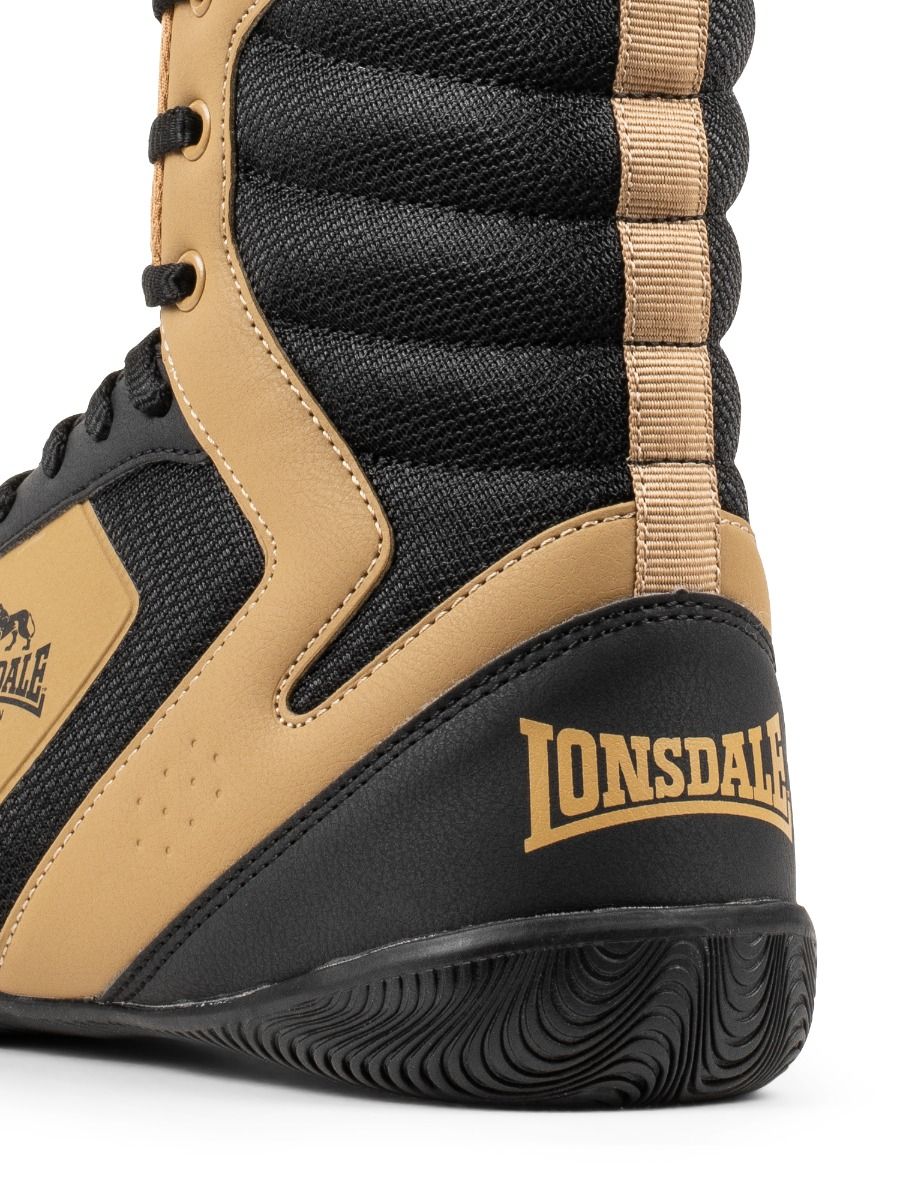 Lonsdale boxing shoes Heskin, black brown