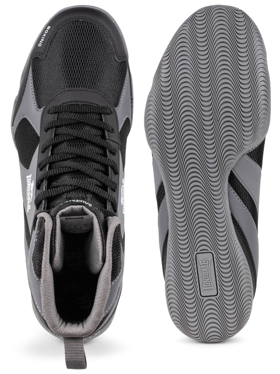 Lonsdale boxing shoes Heskin, black-grey
