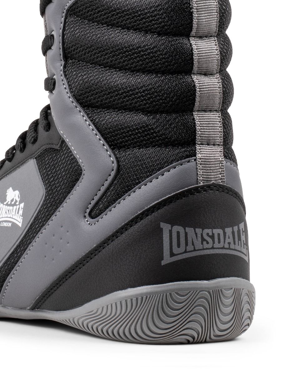 Lonsdale boxing shoes Heskin, black-grey