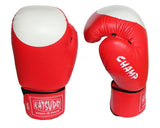 Katsudo Boxing Gloves with Target Pad Champ III, Red