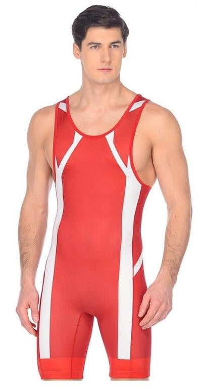Asics Wrestling Singlet, Red
