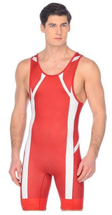 Asics Wrestling Singlet, Red