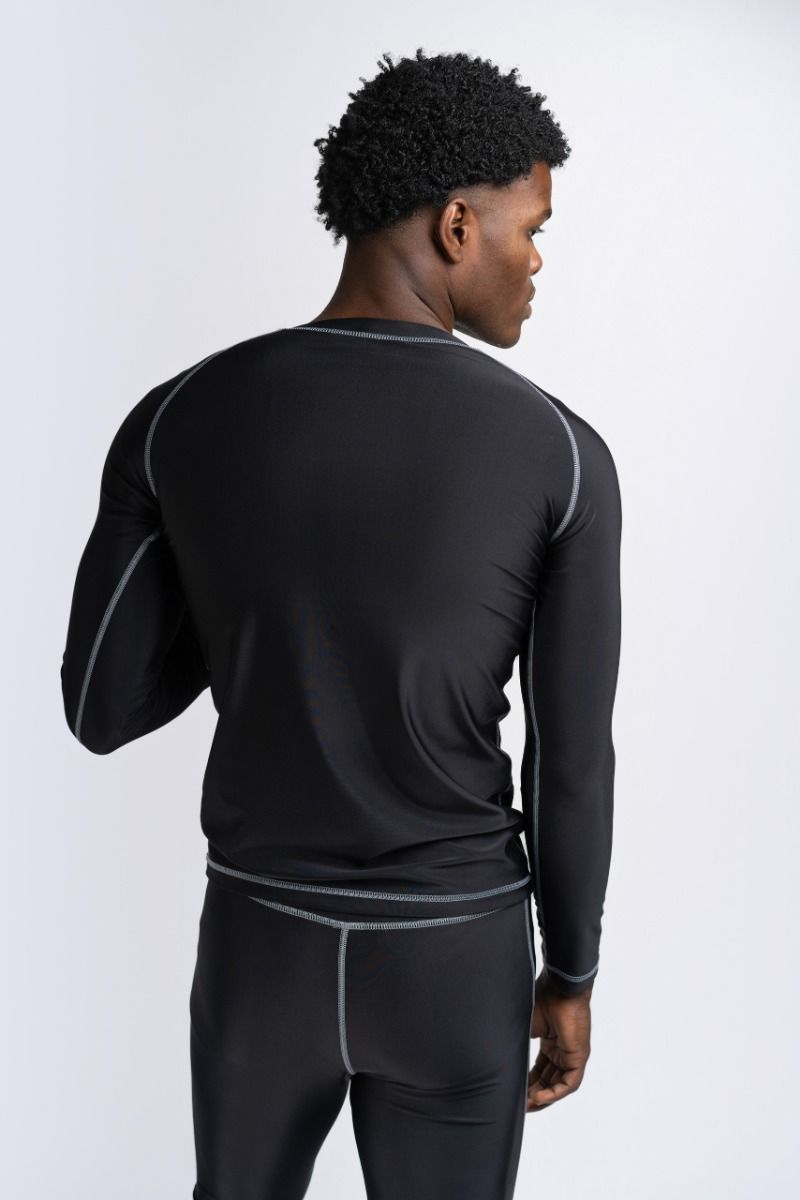 Ben Lee Men's Long Sleeve Performance Shirt Mossburn, Black