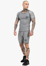 Ben Lee Men's Short Sleeve Performance T-Shirt Limehills, Grey