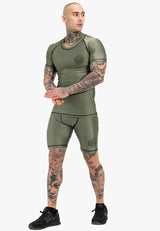 Ben Lee Men's Short Sleeve Performance T-Shirt Limehills, Olive