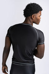 Ben Lee Men's Short Sleeve Performance T-Shirt Limehills, Black