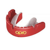 Opro Gold Braces Mouthguard, Red Pearl