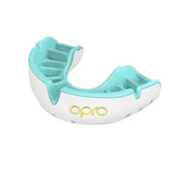 Opro Gold Mouthguard, White-Mint