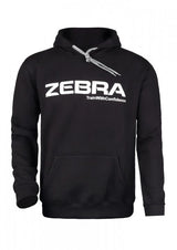 Zebra Men's Performance Hoodie, Black