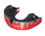 Opro Platinum Mouthguard, Red-Silver