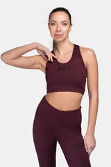 Ben Lee Sports Bra Kembley, Burgundy