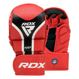RDX Aura+ T17 Grappling Gloves, Red-Black