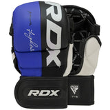 RDX MMA Sparring Gloves T6, Blue-Black