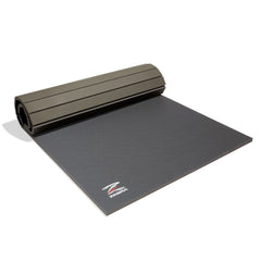 Zebra Exercise Mat Home Roll Out, Gray