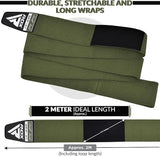 RDX Knee Wraps K1, Army Green