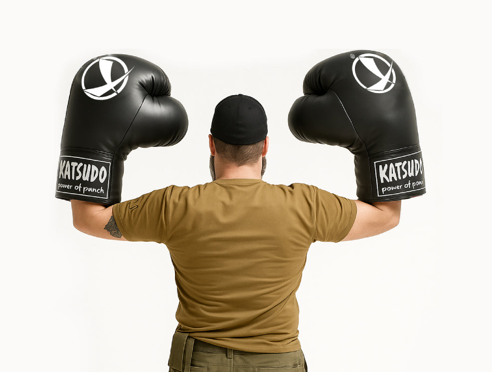 Katsudo Boxing Gloves Mega Jumbo, Blue