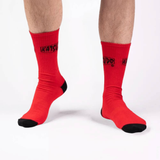 Katsudo Clasic Sports Socks, Red