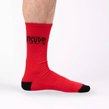 Katsudo Clasic Sports Socks, Red