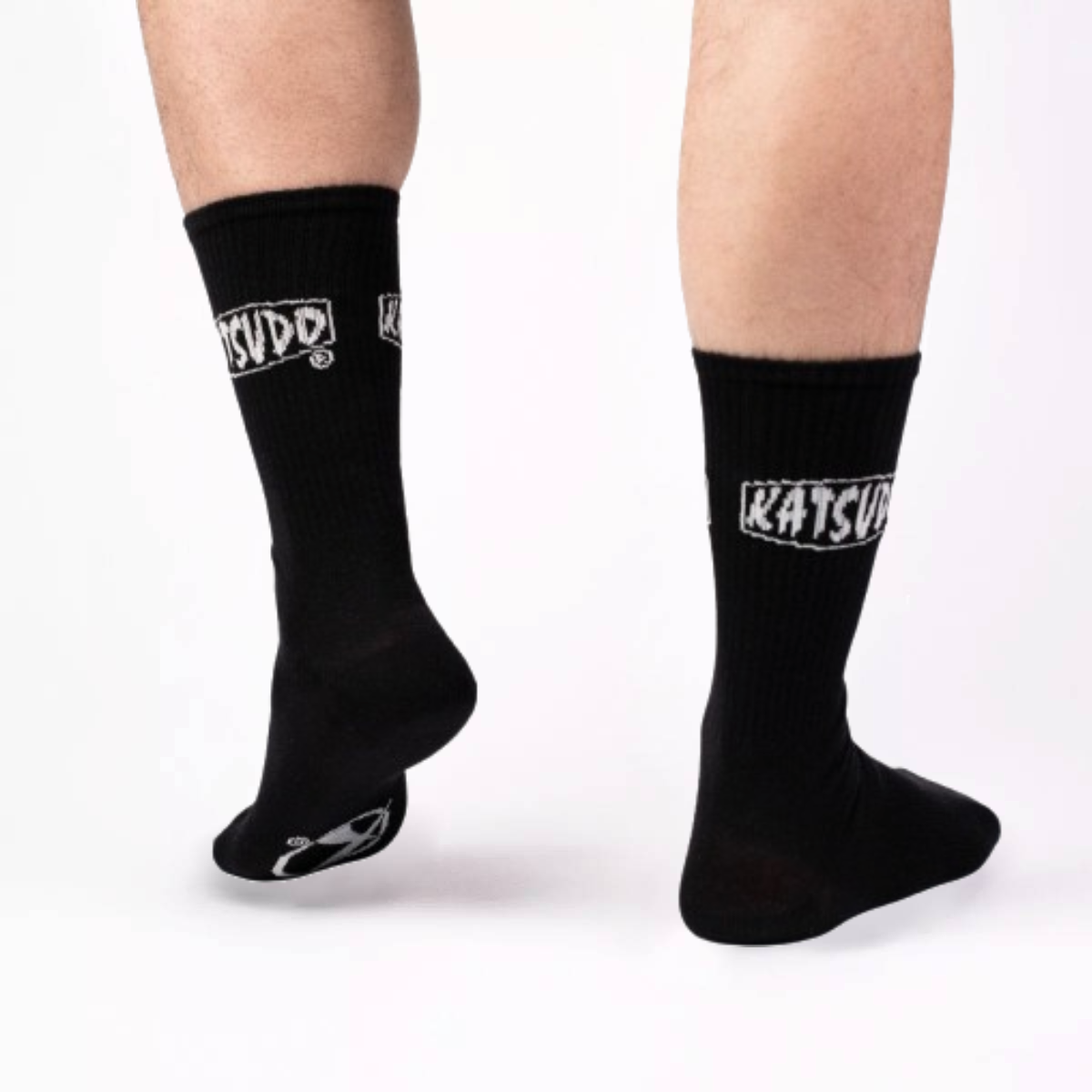 Katsudo Clasic Sports Socks, Black