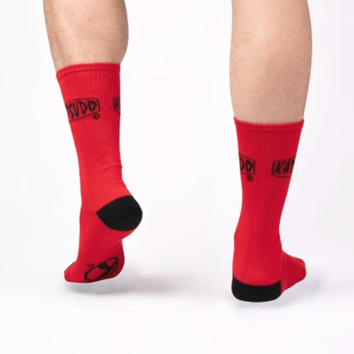 Katsudo Clasic Sports Socks, Red