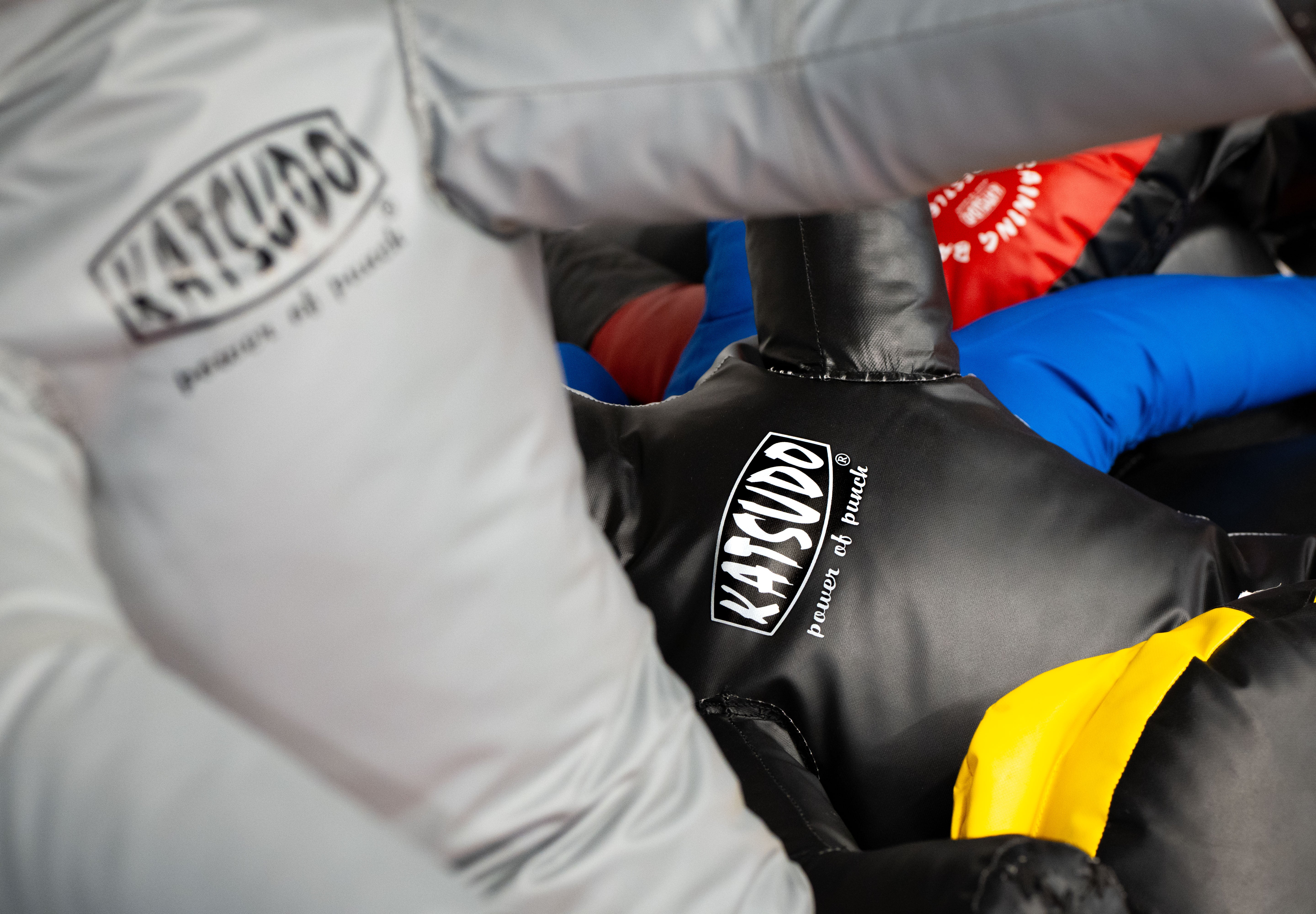 Katsudo Unileggo Single-Leg Wrestling Dummy, Gray