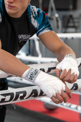 Katsudo Elastic Boxing Wrap Path, White