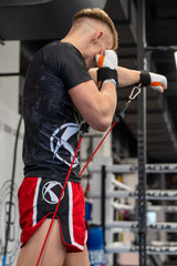 Katsudo Hurricane Muay Thai Shorts, Red