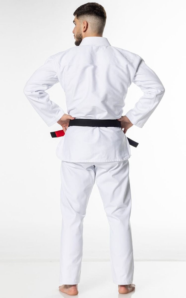 Zebra BJJ Kimono GI Guerreiro 350g, White