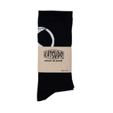 Katsudo Original Sports Socks, Black