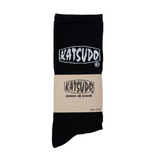 Katsudo Clasic Sports Socks, Black
