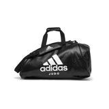 Adidas Faux Leather Judo Bag, Black