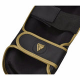 RDX Shin Guards F6, Black-Gold