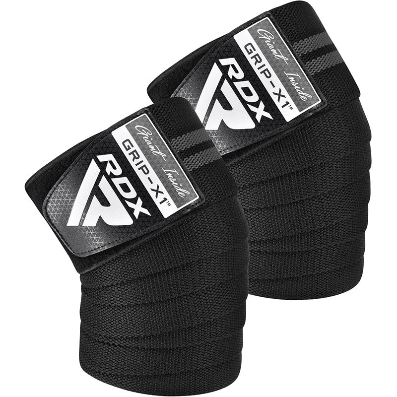 RDX Knee Support, Black-Grey